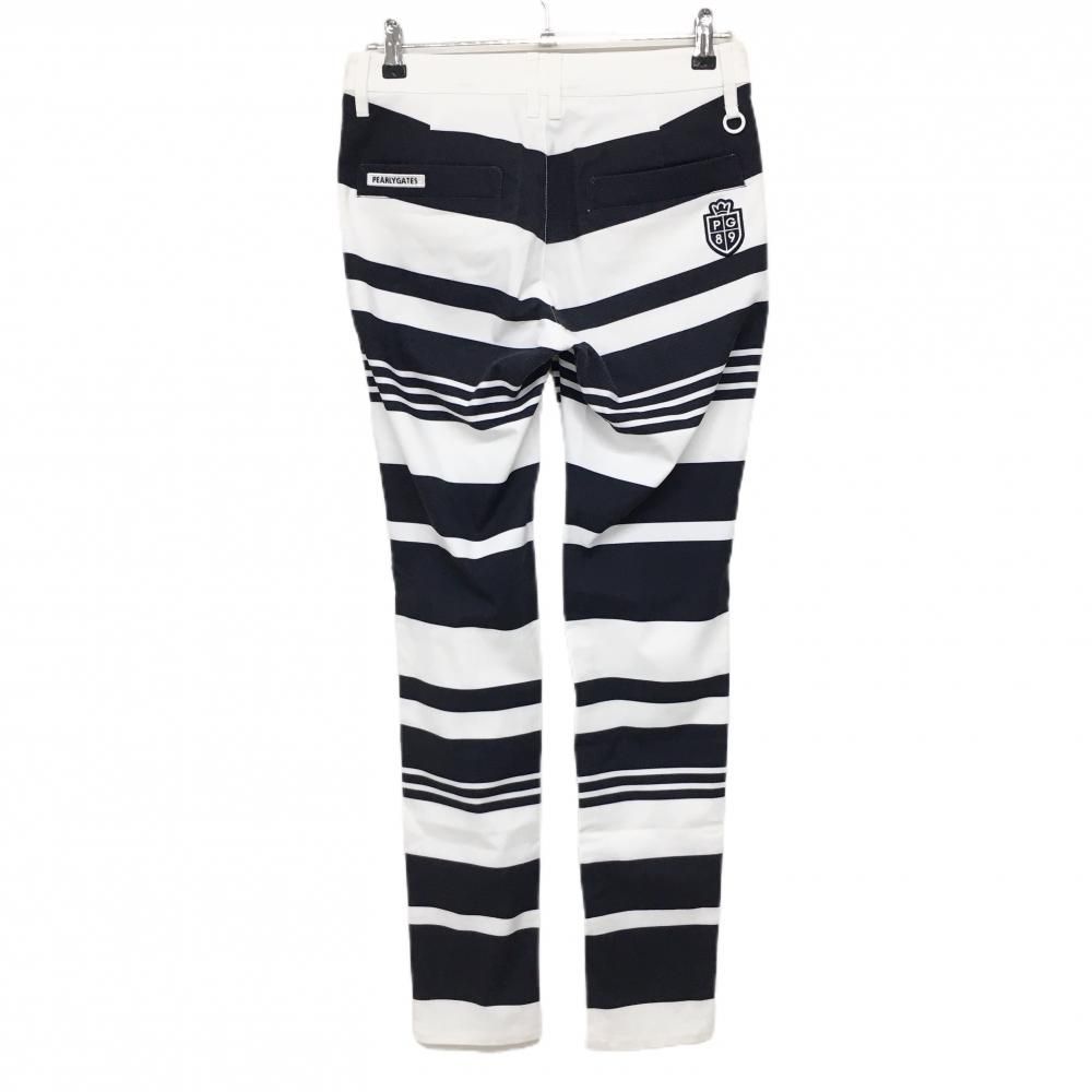 パーリーゲイツゴルフレディースモノグラムパンツMサイズ美品 パーリー