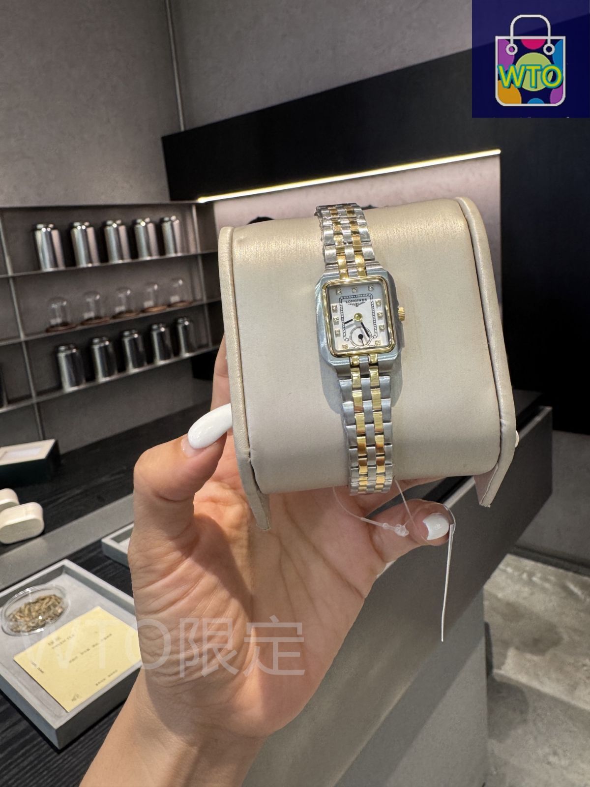 稼動品　LONGINES ロンジン　ヴィンテージ　ゴールド　腕時計　レディース 今日特価】LONGINES ロンジン ヴィンテージ 優雅 方形ゴールド