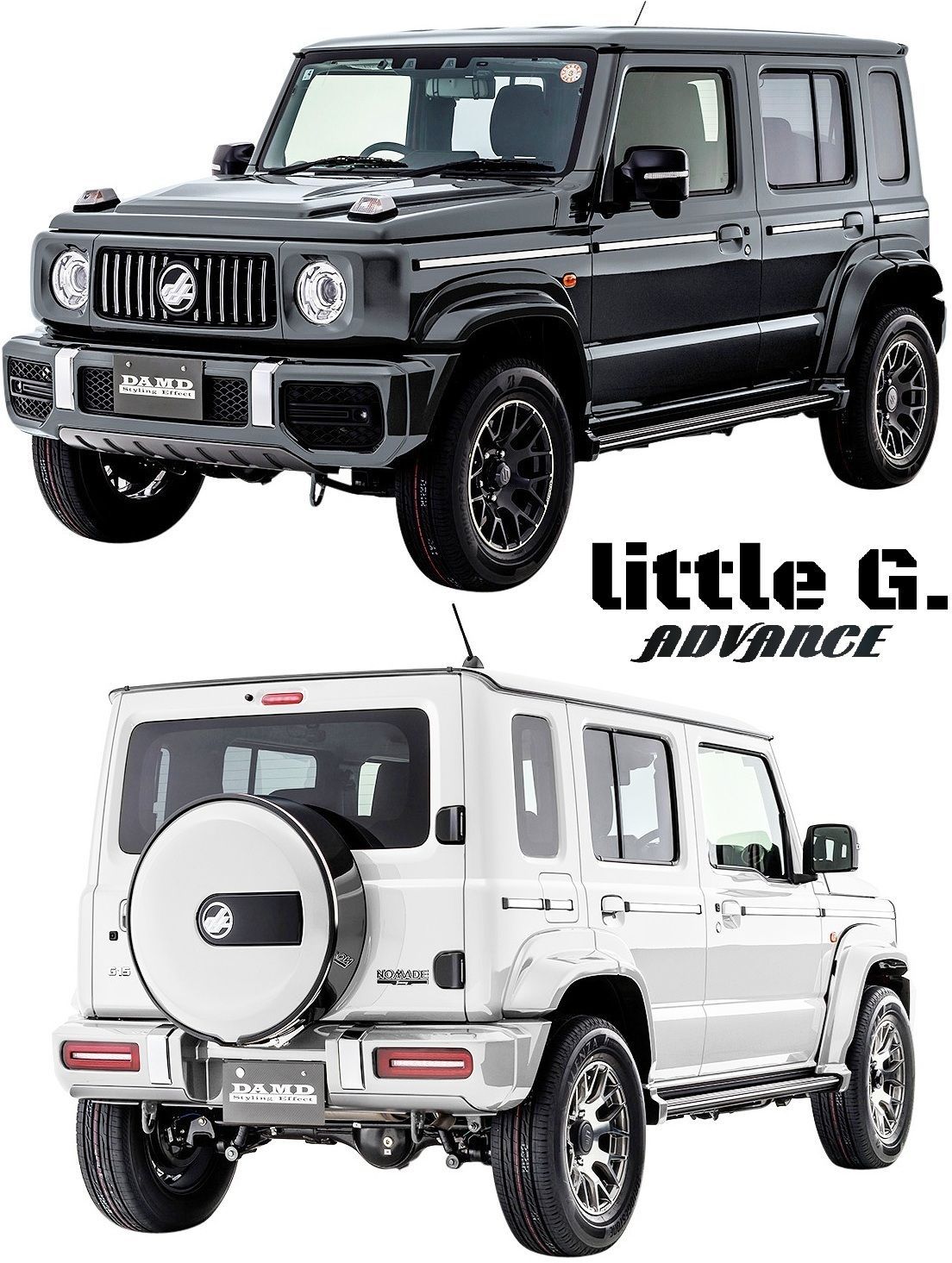 M's】 スズキ JC74 ジムニーノマド 5ドア (2025.4-) DAMD little G