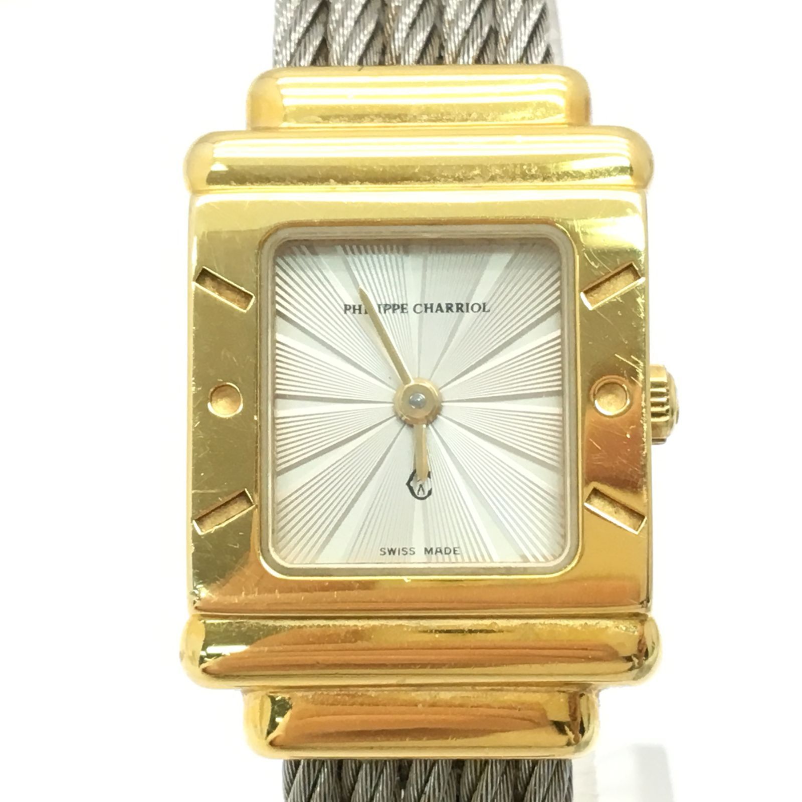 フィリップシャリオール サントロペ 腕時計 稼働品 1-859 - メルカリ