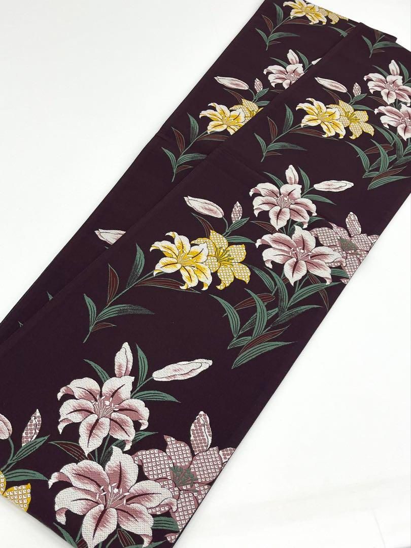 洒落袋帯　両面ともイケてるリバーシブル　正絹　✨美品✨ リバーシブル-両面使用」 両面全通柄 振袖に最適 正絹 袋帯