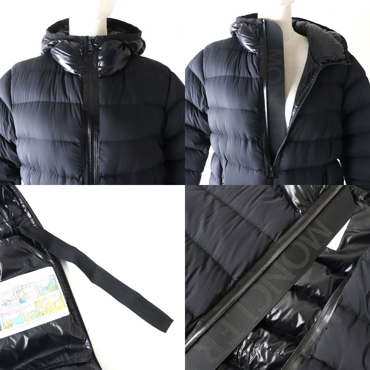 美品△正規品 18-19AW MONCLER モンクレール GRUE グルー ロゴワッペン 