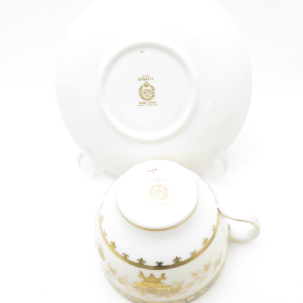 未使用 MINTON ミントン ダイナスティ ティーカップ＆ソーサー
