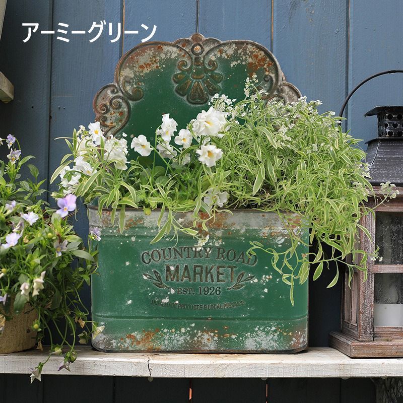 グリーン ヴィンテージ風