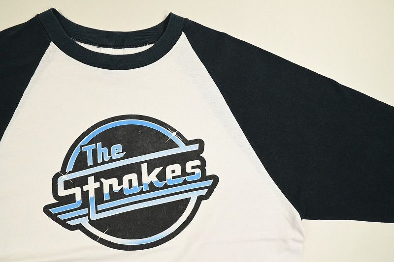 The Strokes ラグランスリーブ ロックTシャツ - メルカリ