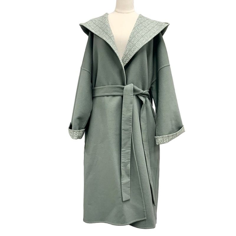 【新品】LOEWE ロエベ　アナグラムロングコート 楽天市場】LOEWE ロエベ ロングコート ANAGRAM COAT アナグラム