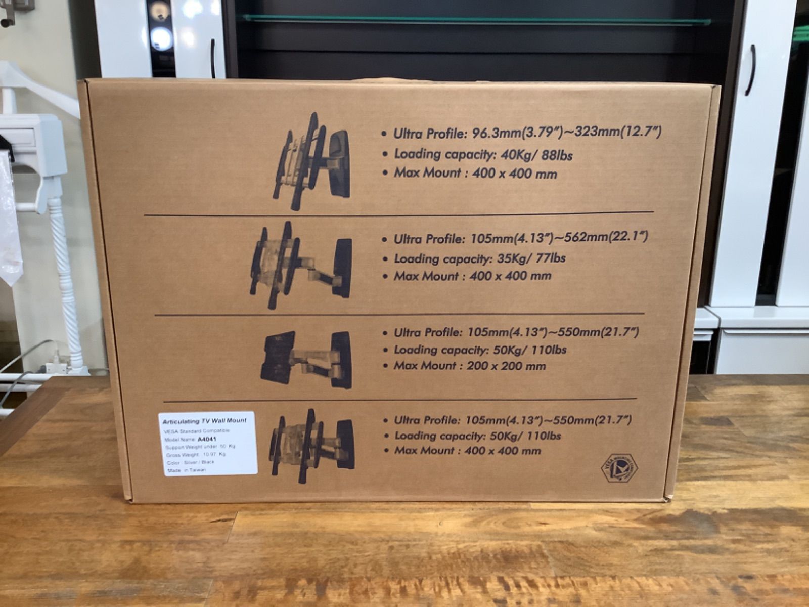 未開封品 大型LCDテレビ用壁掛アーム A4041