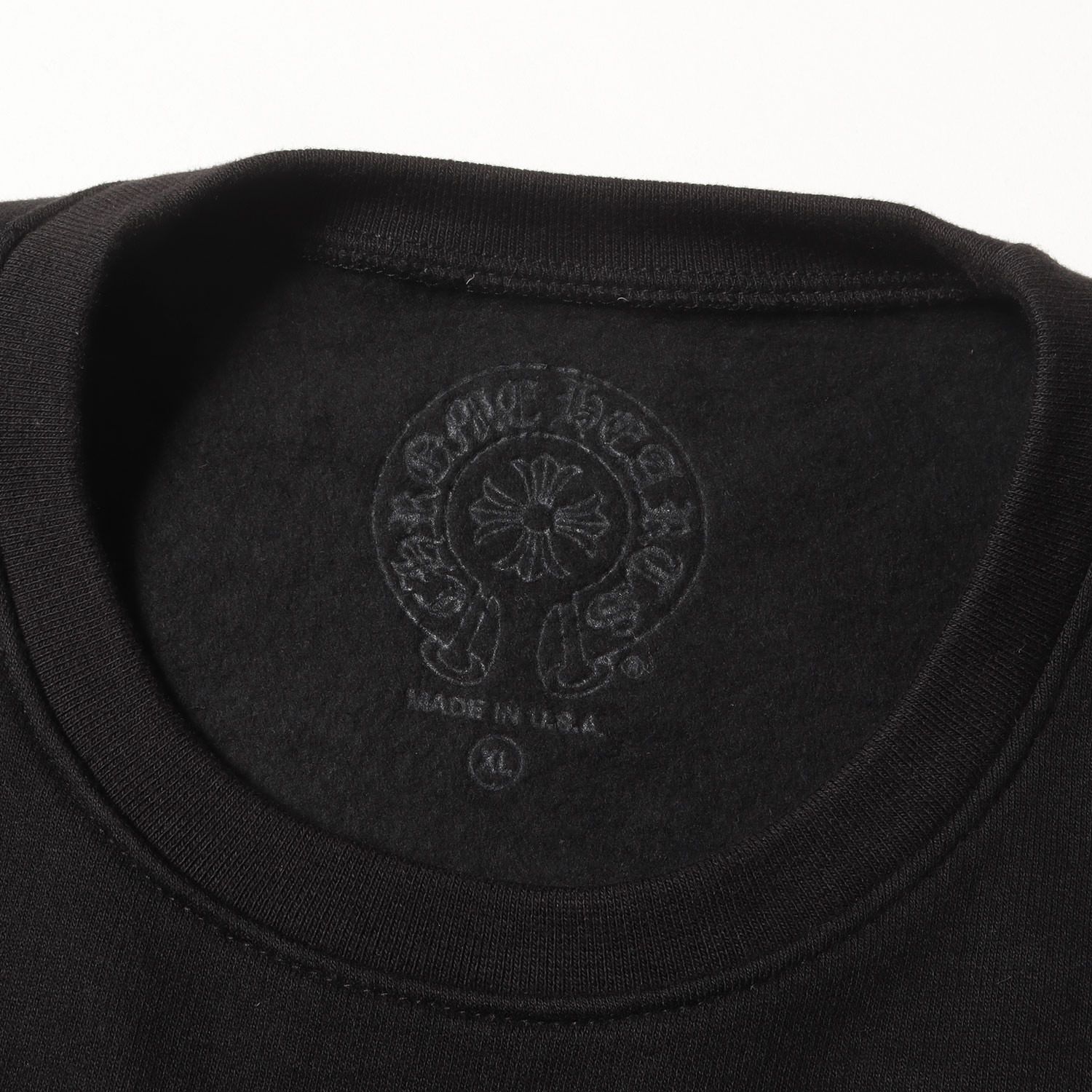 ホースシュー-フローラルクロス クルーネック