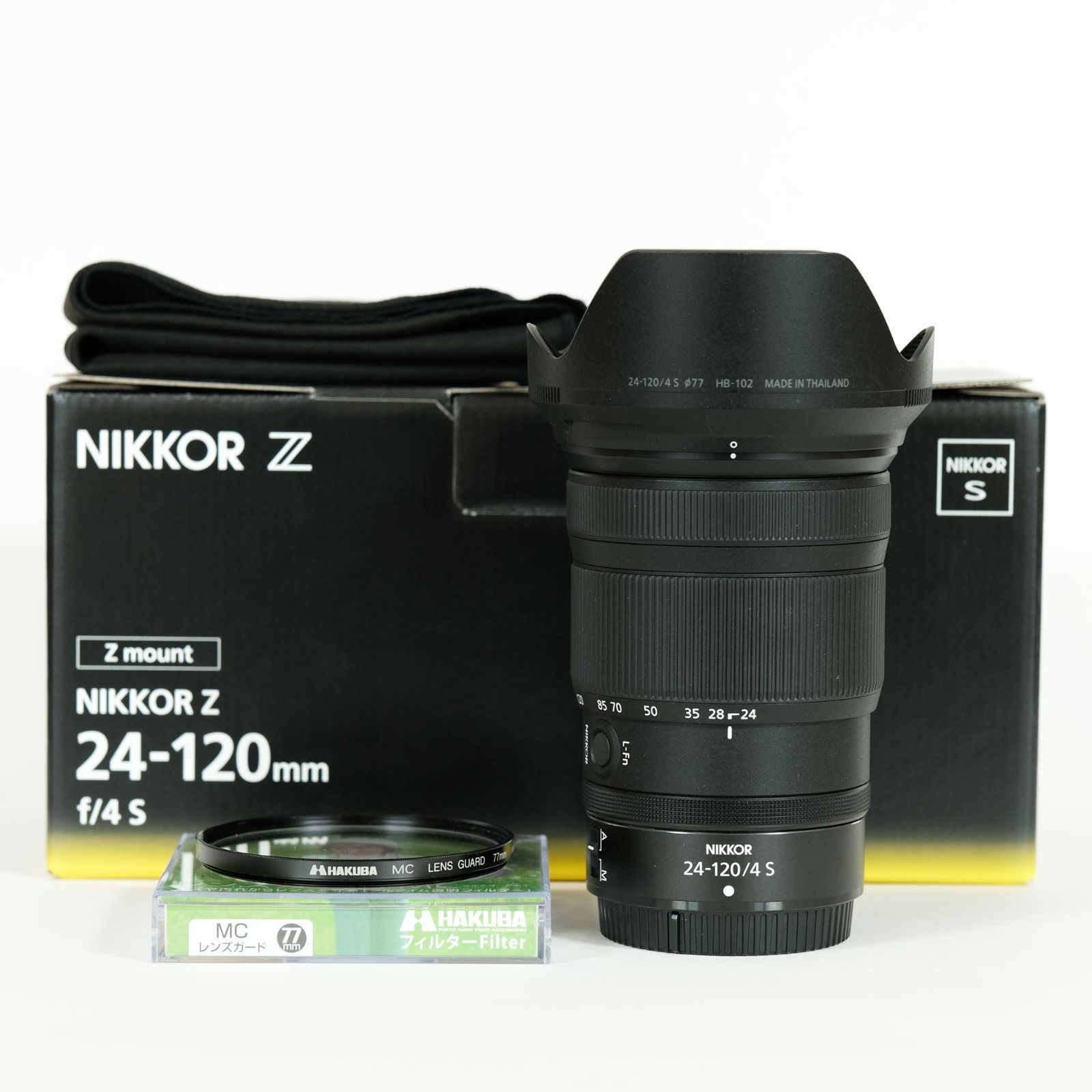【美品】NIKKOR Z 24-120mm f/4 S kenkoフィルター付き nikon-nikon-nikkor-z-24-120mm-