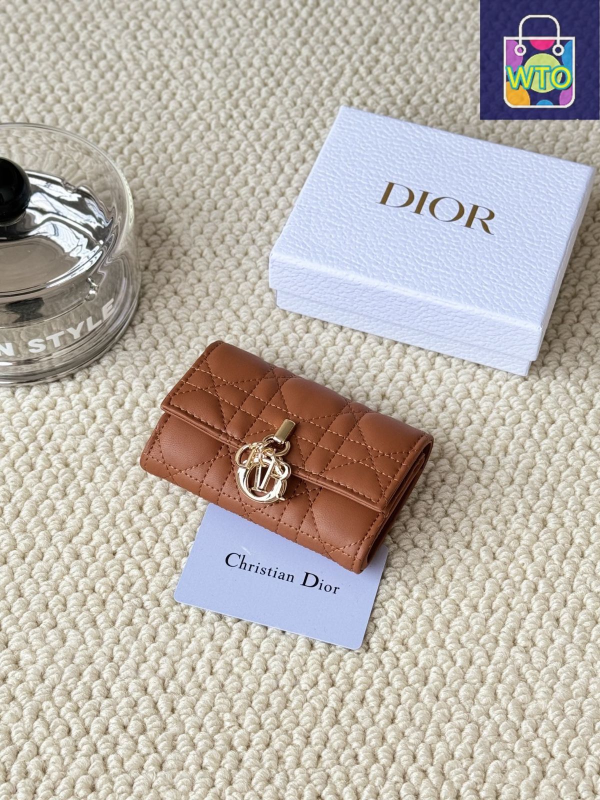 【存在感溢れてエレガント★】My Dior Glycine ウォレット DIOR | My Dior Glycine ウォレット カナージュ ラムスキン