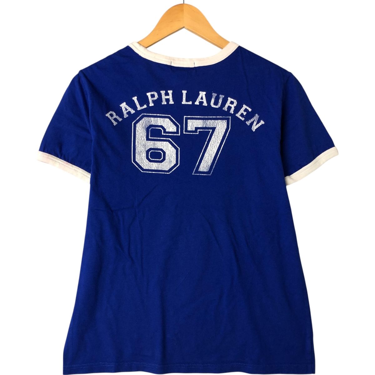 古着 ラルフローレン Ralph Lauren POLO RALPH LAUREN リンガーTシャツ レディースS相当 /eaa566518 Ralph Lauren - 古着 ラルフローレン Ralph Lauren POLO RALPH