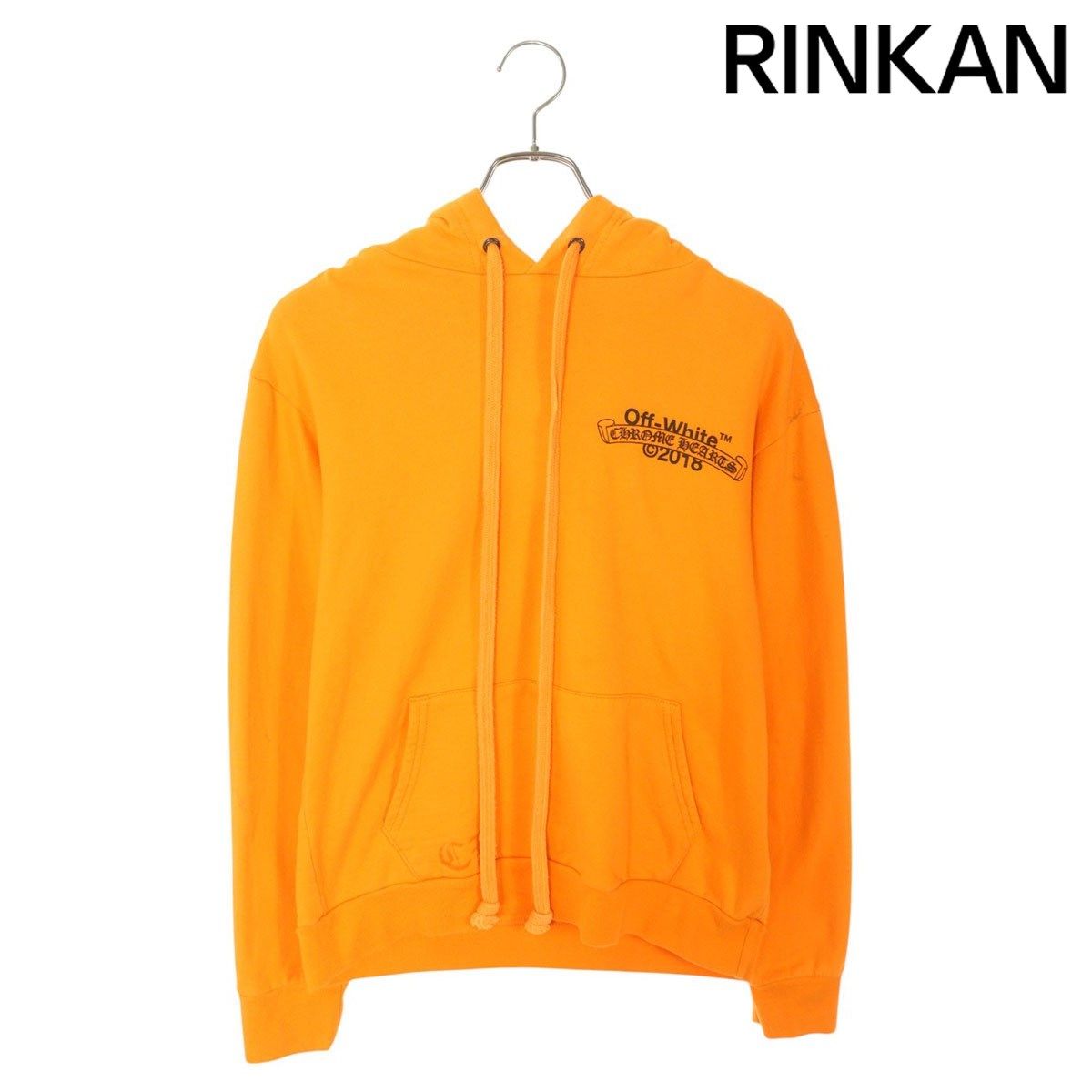 OFF‐WHITE☆ラウンドロゴ スケートパーカー ロゴ レタリング 9225b140018-1.jpg