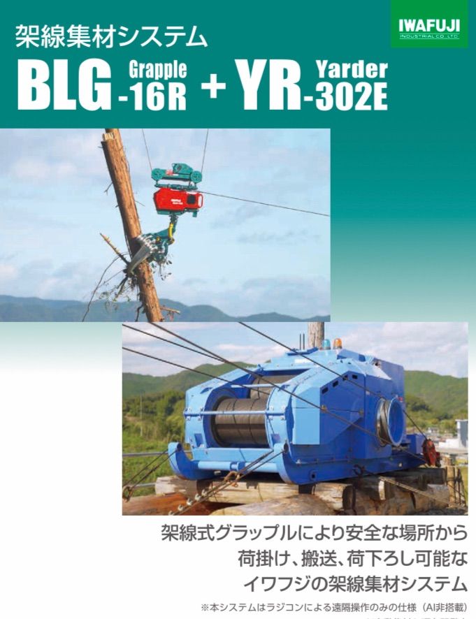 形集材機　IWAFUJI  Y-252E  セット 形集材機IWAFUJI Y-252E セット