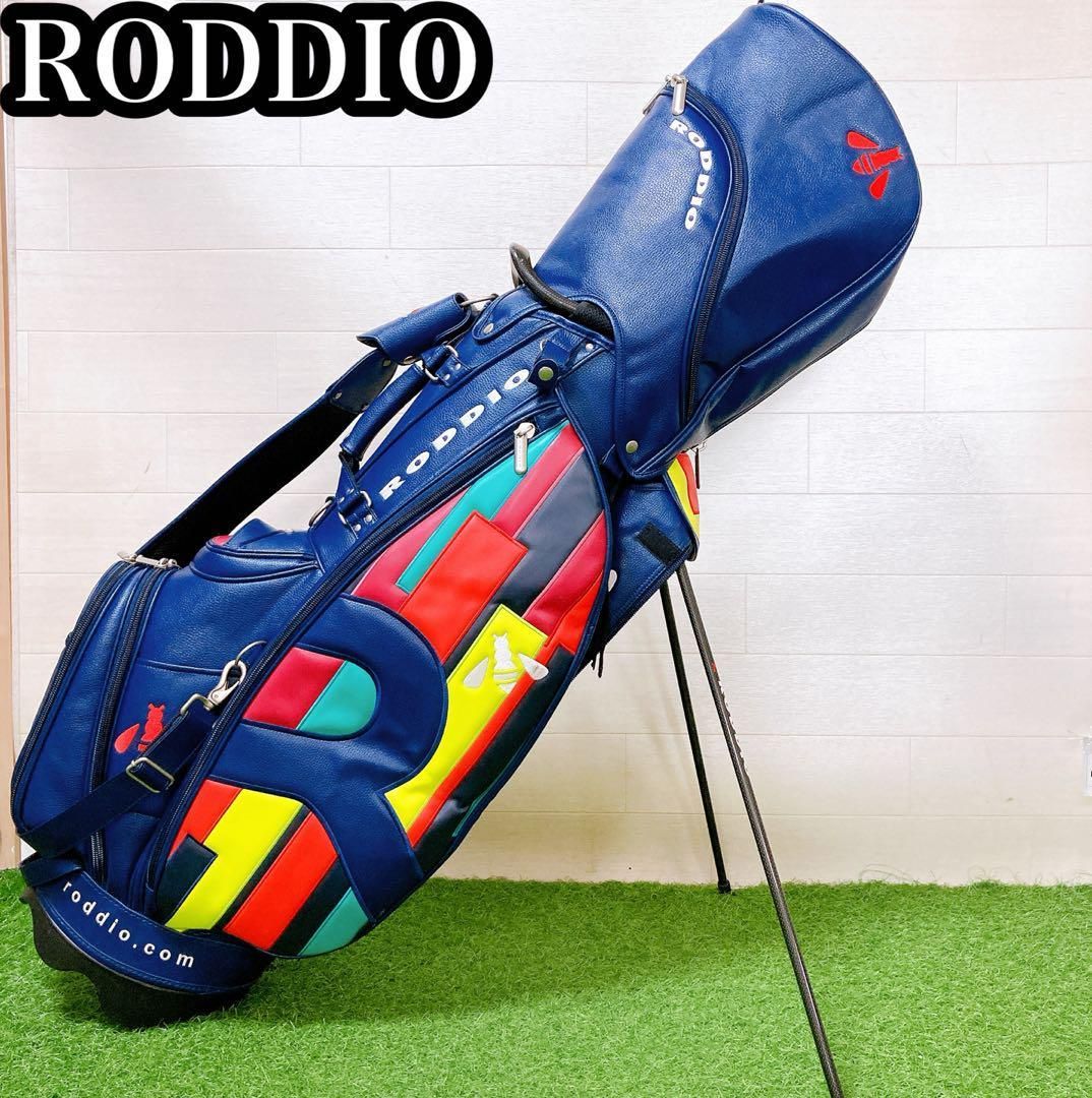 1.ロッディオ　ゴルフクラブケース　キャディーバッグ　スタンド式　希少　高級 1.ロッディオ ゴルフクラブケース キャディーバッグ スタンド式 希少