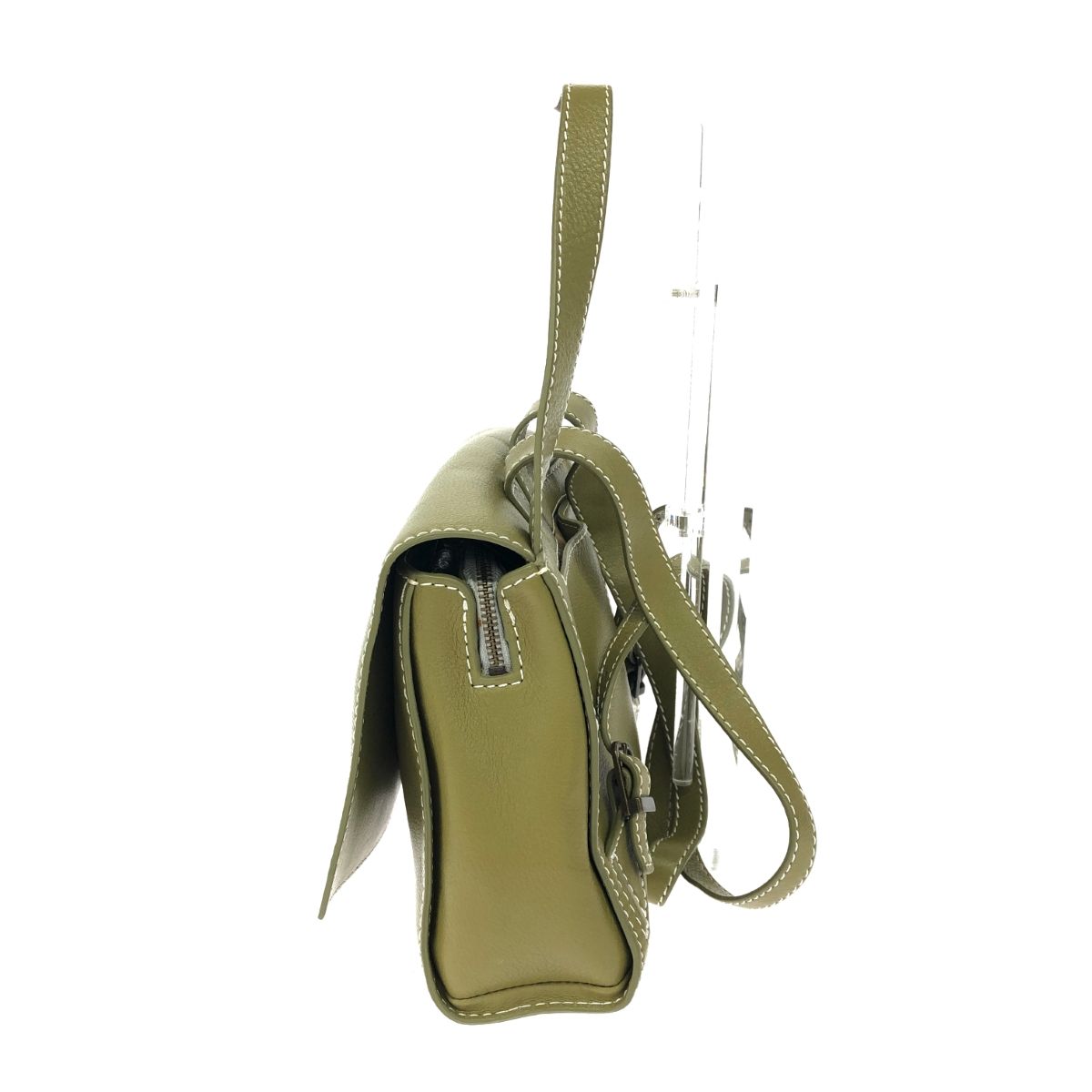 mother house マザーハウス レイ リュック MG14500 グリーン レザー 