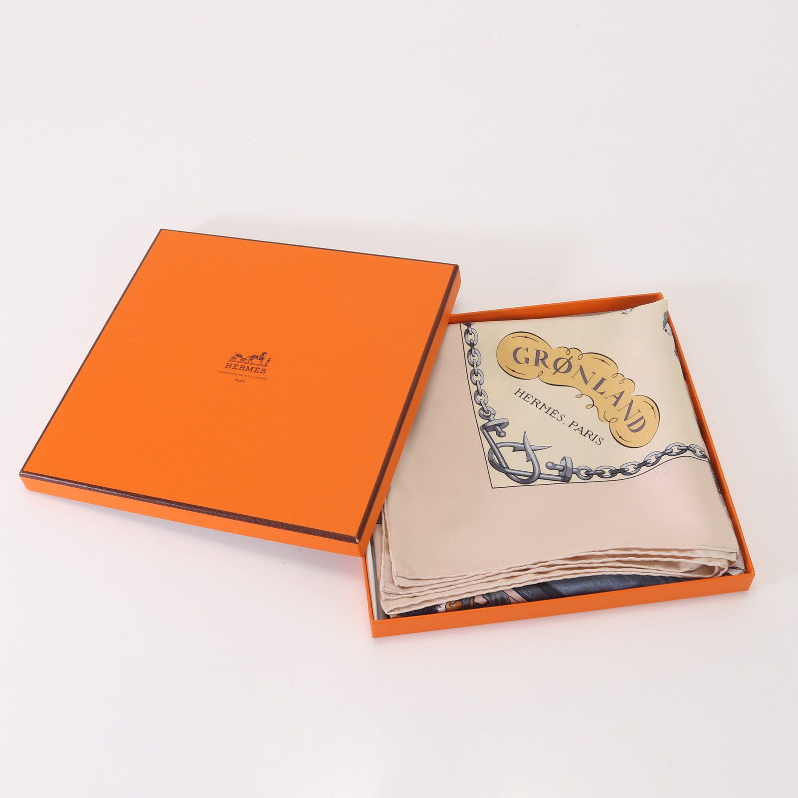 エルメス HERMES スカーフ ストール 新品紙タグ付き - 小物