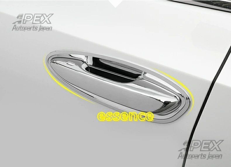 レクサス ES パーツ LEXUS ES200 300 250h 車のドアハンドルトリムストリップアウタードアハンドルステッカー 1セット