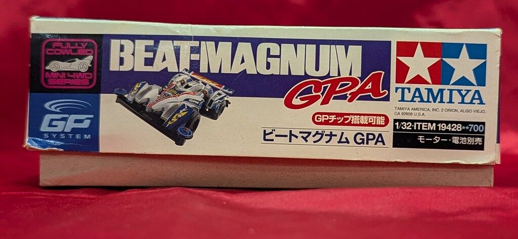 タミヤ フルカウルミニ四駆 スーパーTZ-Xシャーシ ビートマグナム GPA