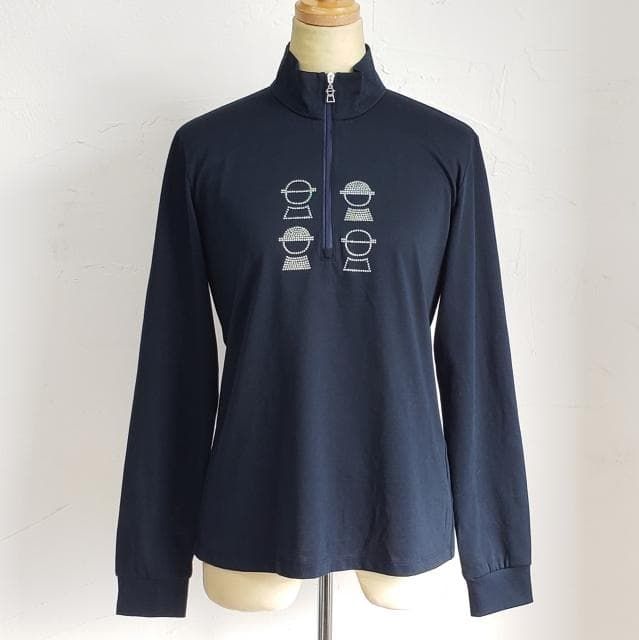 未使用 ピッコーネクラブ ☆ ハーフジップ ハイネック プルオーバー 1