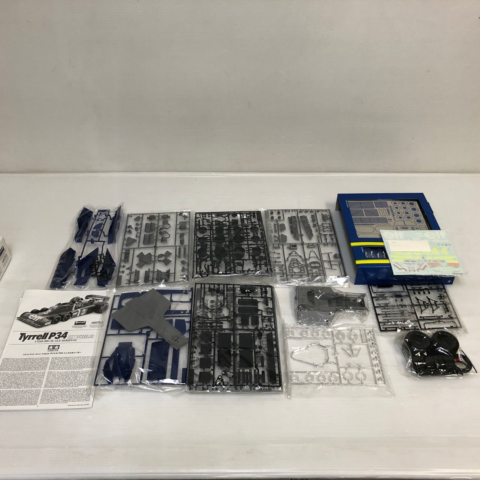 1/12 ビッグスケール タイレルP34 シックスホイーラー (エッチング