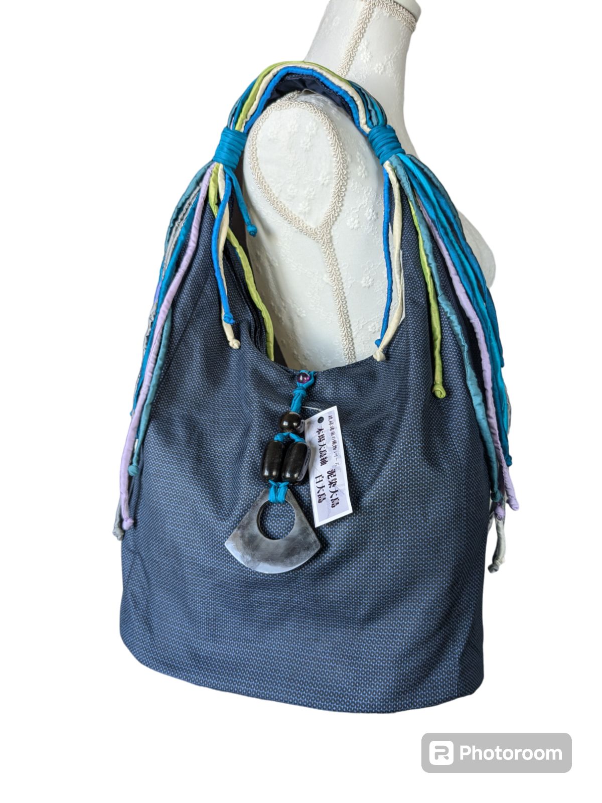 本物一閑張り　１００年前の物　紙と布を貼り合わせ漆で固めた軽く頑丈な物60%値下 本物一閑張り 100年前の物 紙と布を貼り合わせ漆で固め