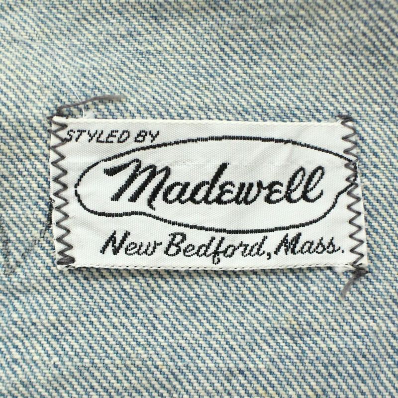 70s vintage Madewell メイドウェル スナップボタン デニムジャケット 