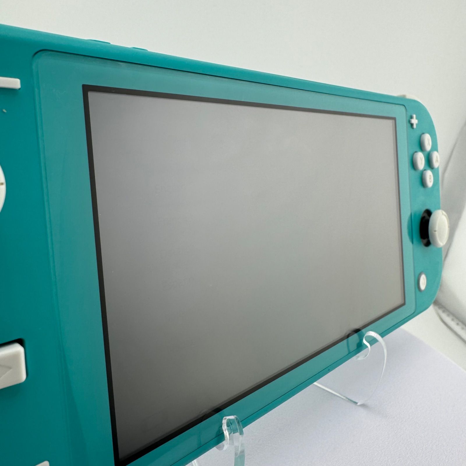 美品 Nintendo Switch Lite ターコイズ 本体 SD64GB ケース付属