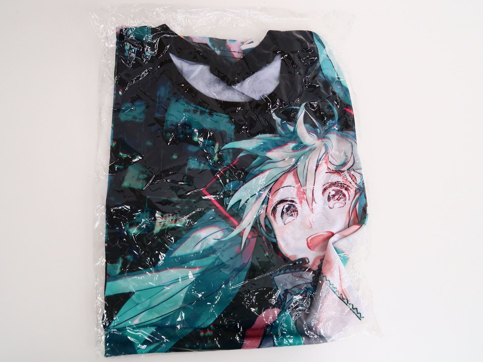 初音ミク・クロニクル フルグラフィックTシャツ ブラック Lサイズ 