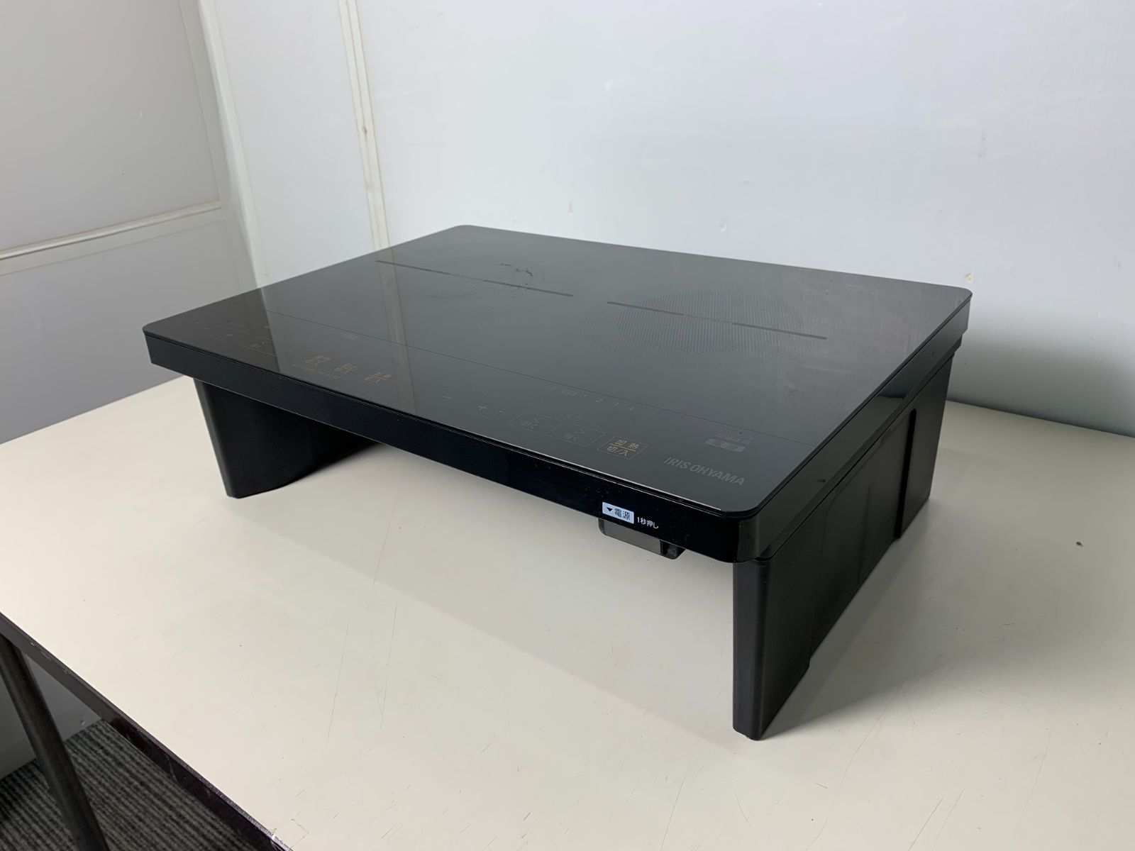 アイリスオーヤマ 2口IHクッキングヒーター IHC-WKG3S-B 2025年製