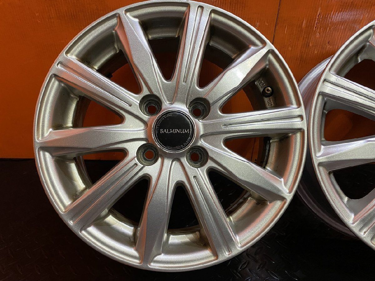 ホンダ純正 MODULO 14インチアルミホイール 4本 激安 中古 4本セット】 ホンダ 純正 アルミホイール モデューロ