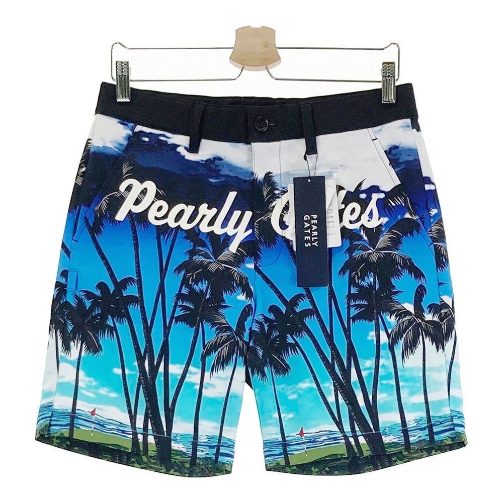 サイズ 4 PEARLY GATES パーリーゲイツ 053-1232611 ハーフパンツ ネイビー系 240101527583 ゴルフウェア メンズ ストスト
