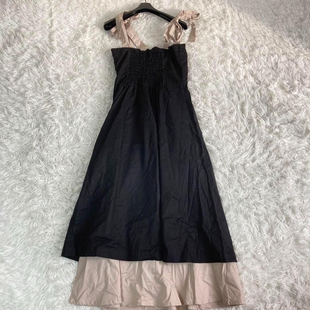 メルトザレディ リボン キャミソール ロングドレス ロングワンピ