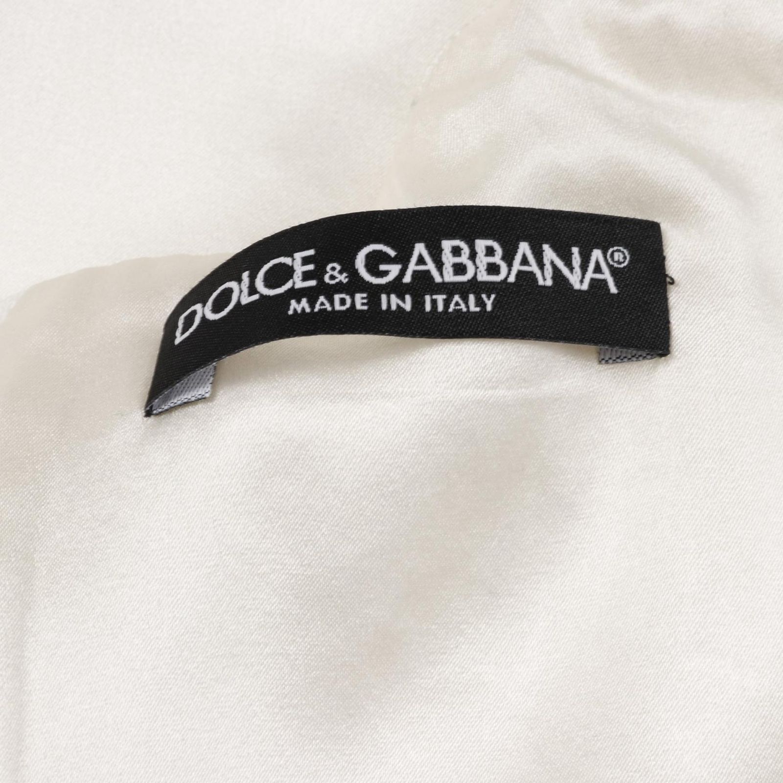 ドルチェアンドガッバーナ DOLCE & GABBANA ワンピース ホワイト