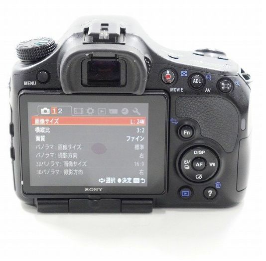 SONY/ソニー SLT-A65V α65 デジタル一眼レフ カメラ ボディ 動作確認