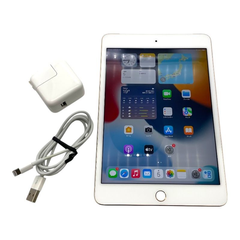 MK752J/A iPad mini 4 Wi-Fi Cellular 64GB Gold Retina SIMフリー