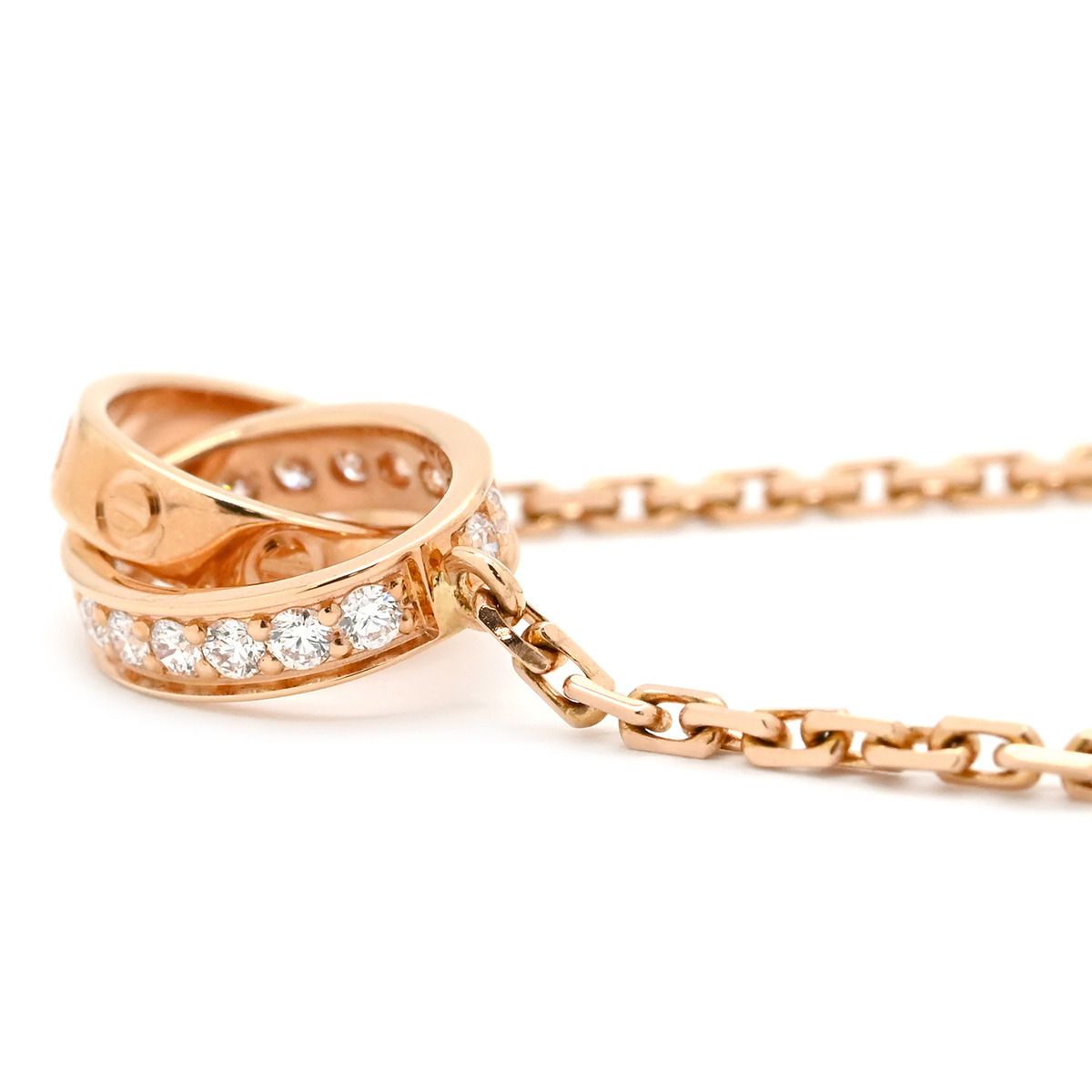 カルティエ Cartier ネックレス Love ネックレス セミパヴェ