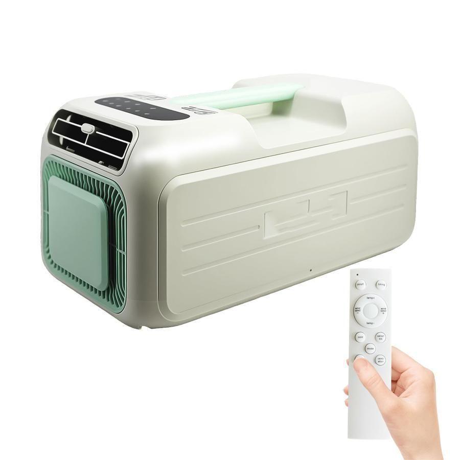 ポータブルエアコン 車中泊 キャンプ 1000W/3500BTU 猛暑の救世主】BougeRVの『3500BTU ポータブルエアコン』で真夏
