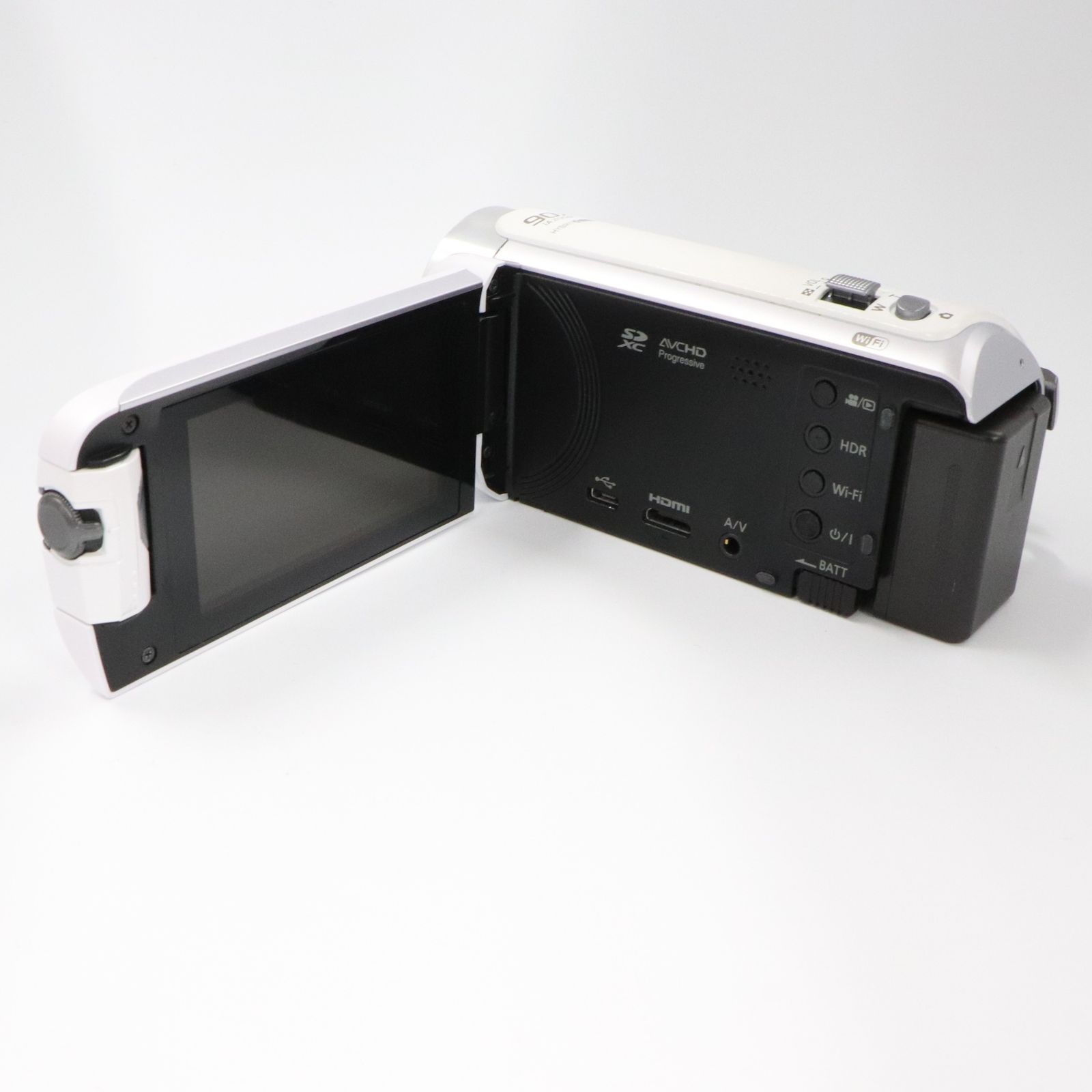 Panasonic ビデオカメラ HC-W590MS-W ホワイト 【公式通販】