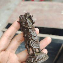 古銅の聖天さん 豆仏 お守り 仏像 歓喜天 密教 もちろん日本の