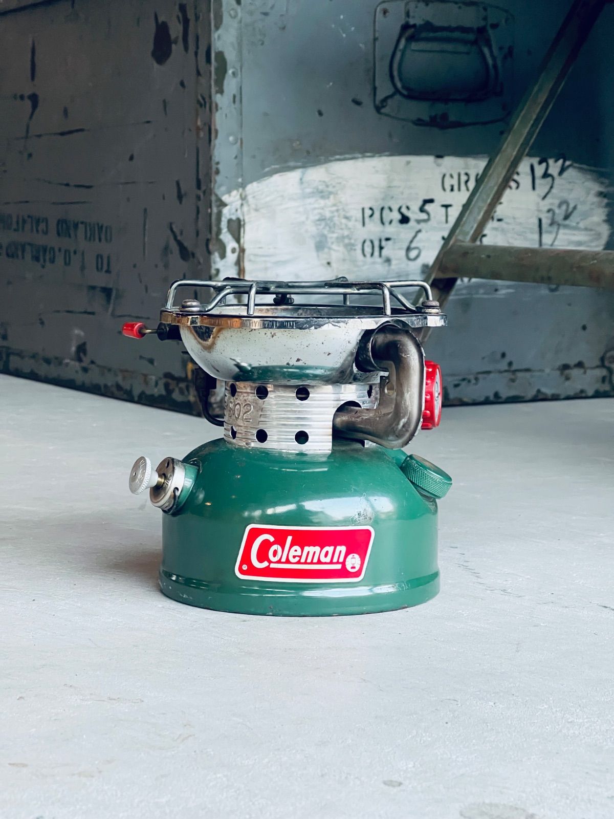 ヴィンテージ コールマン502 シングルバーナー