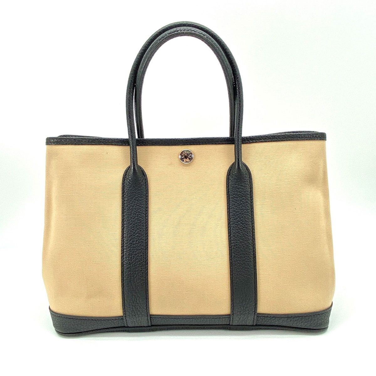 エルメス HERMES ガーデンパーティ 30 TPM トートバッグ トワル