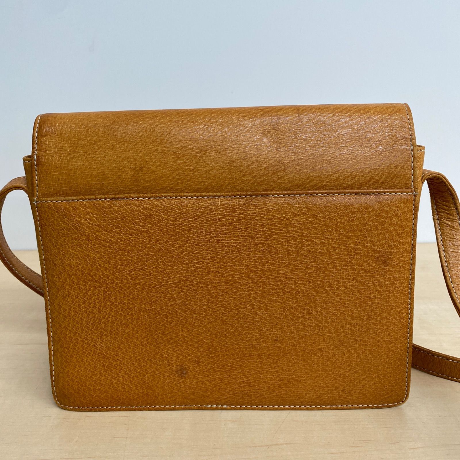 courreges クレージュ レザー ショルダーバッグ B212 - メルカリ