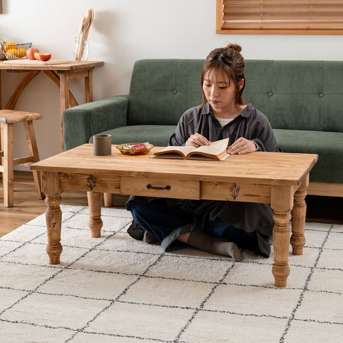 センターテーブル 幅１００cm