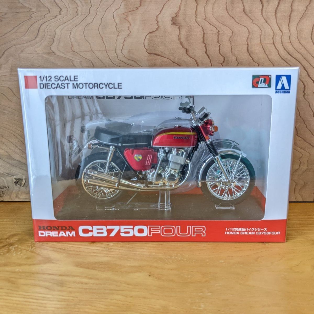 ⚫︎ タミヤ 1/6 HONDA ドリーム CB750 FOUR キャンディレッド