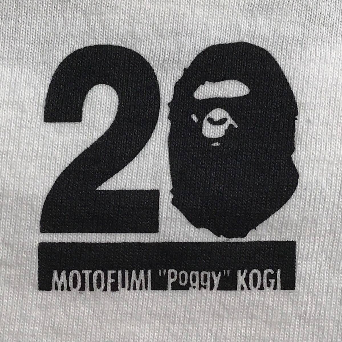 小木 POGGY 基史 NOWHERE 20周年記念 Tシャツ Sサイズ a bathing