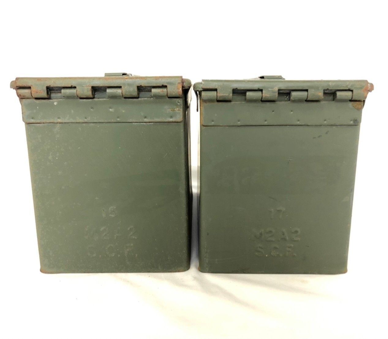 米軍放出品】アンモ缶ケース 2個 弾薬箱 (100) ☆BL5HK-2 - メルカリ