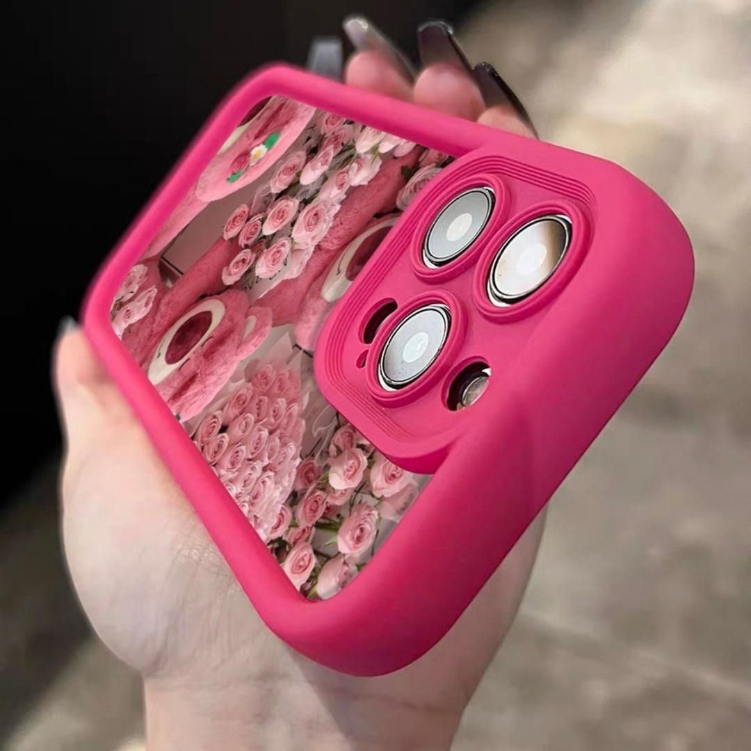 iPhoneケース　耐衝撃　防水 防汗 防埃 防指紋　シリコン　ピンク　保護力◎ thumbnail 4