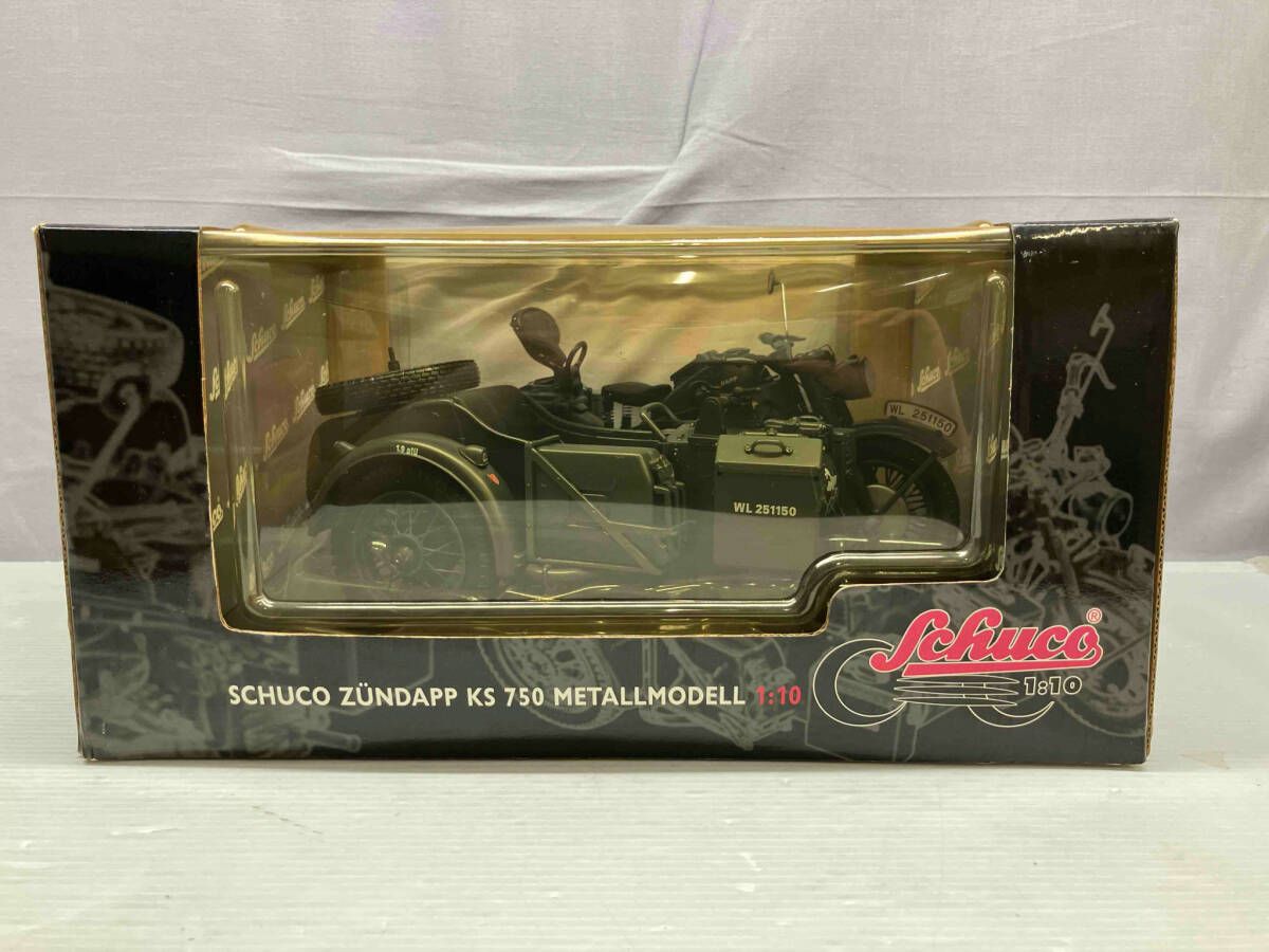 現状品 プラモデル タミヤ 1/10 ツェンダップ KS750 サイドカｰ [49665]