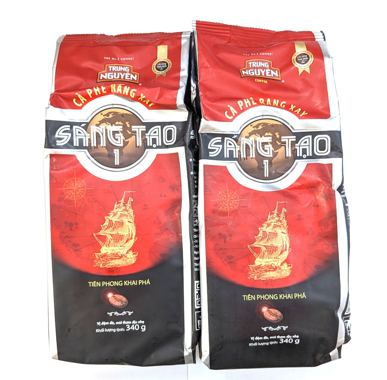 2セット】チュングエンSang Tao 1 340g×2 ベトナムコーヒー粉 - メルカリ