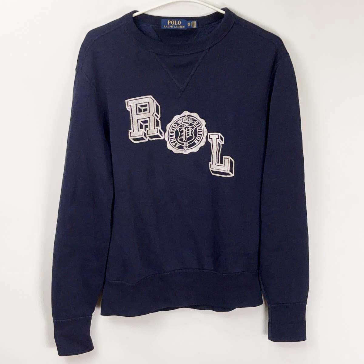 POLO RALPH LAUREN ポロラルフローレ スウェット XS ネイビー メンズ